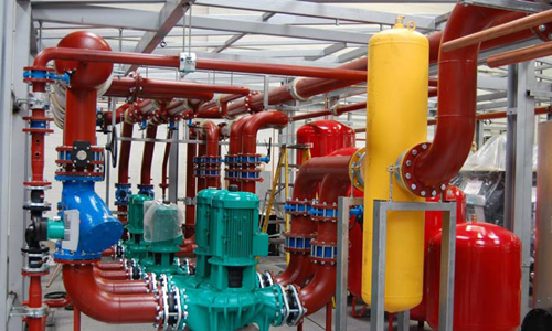 Que válvulas se usan para o sistema HVAC de aire e auga?